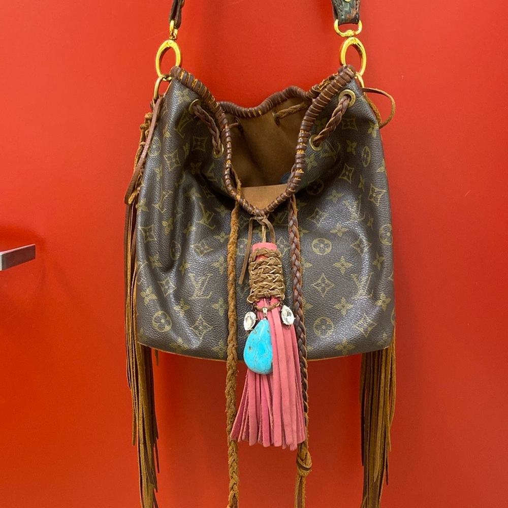Louis Vuitton Fringe Bucket Bag